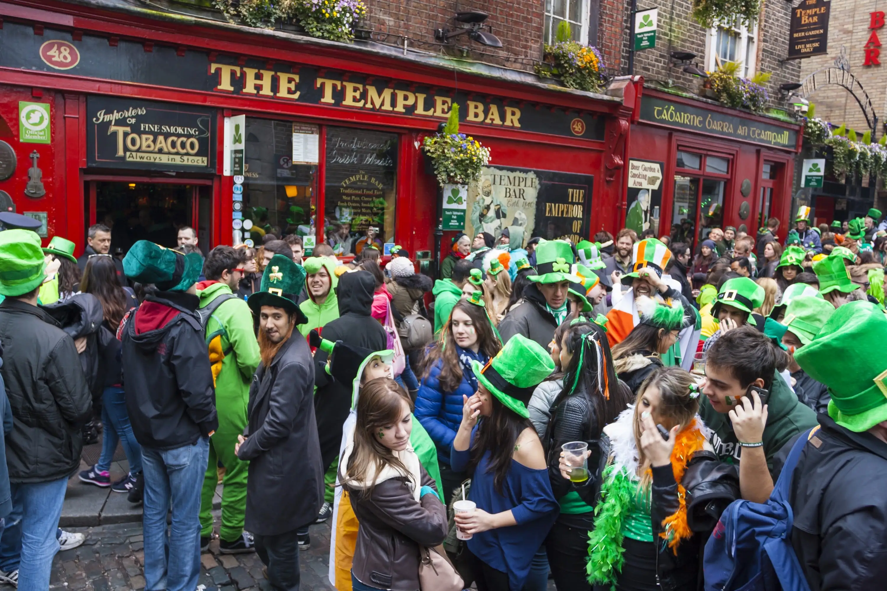Dublin’s Irish pubs on St Patrick’s Day