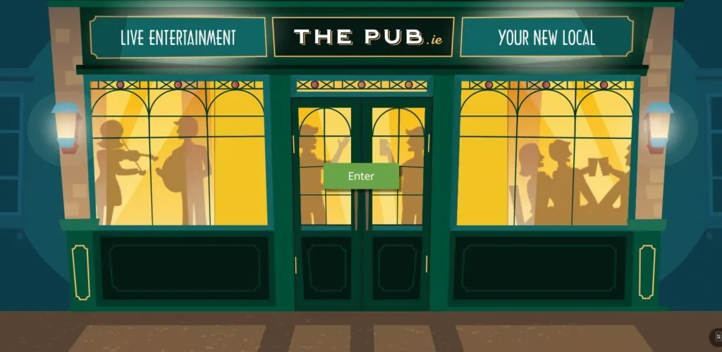 The very first virtual Irish pub has just opened its doors!