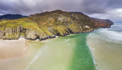 maghera beach and caves