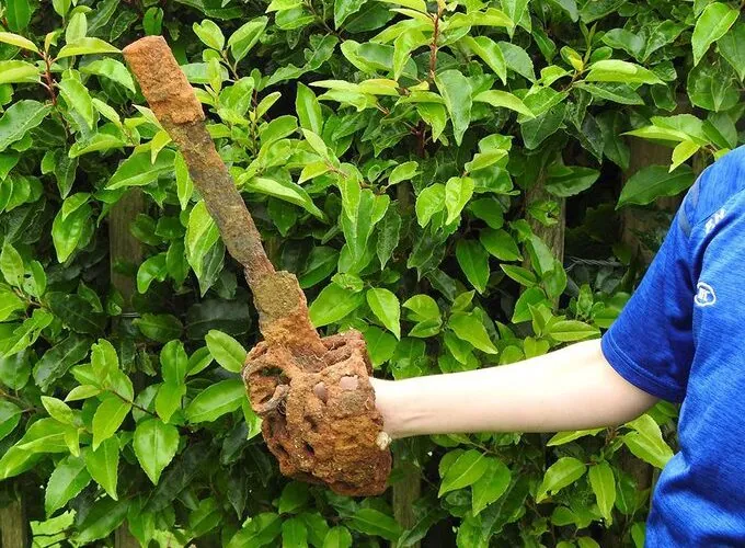 Northern Ireland: a 10-year-old discovers a 300-year-old sword!