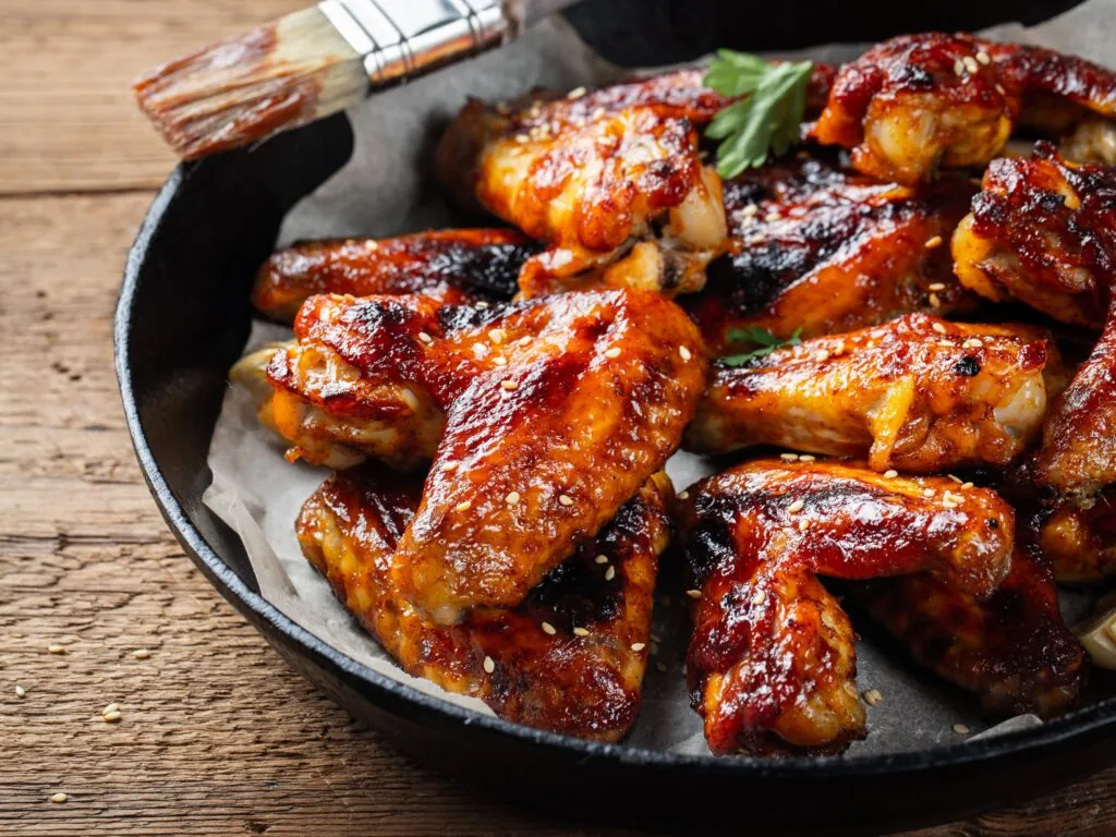 chicken wings guinness