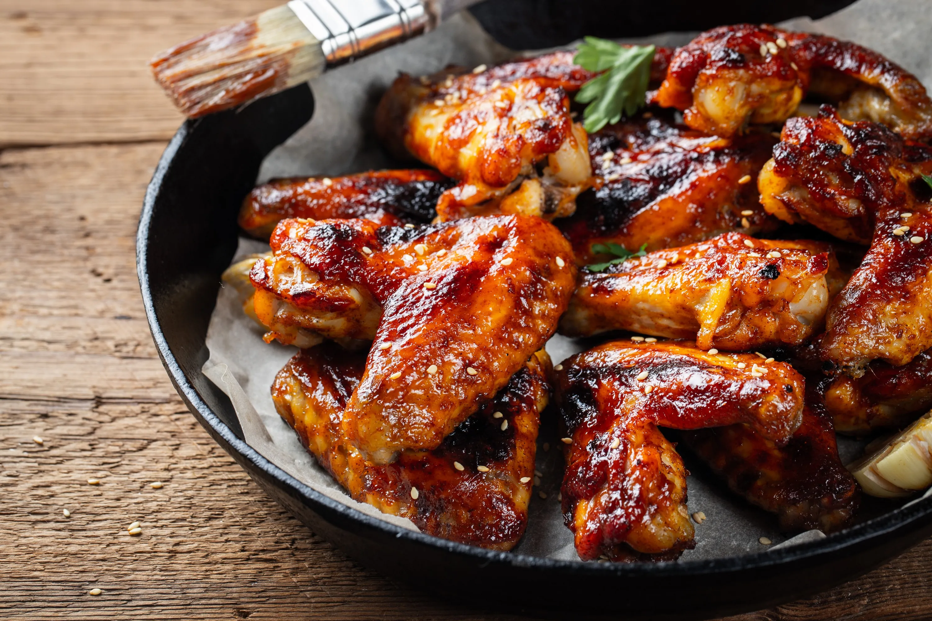 chicken wings guinness