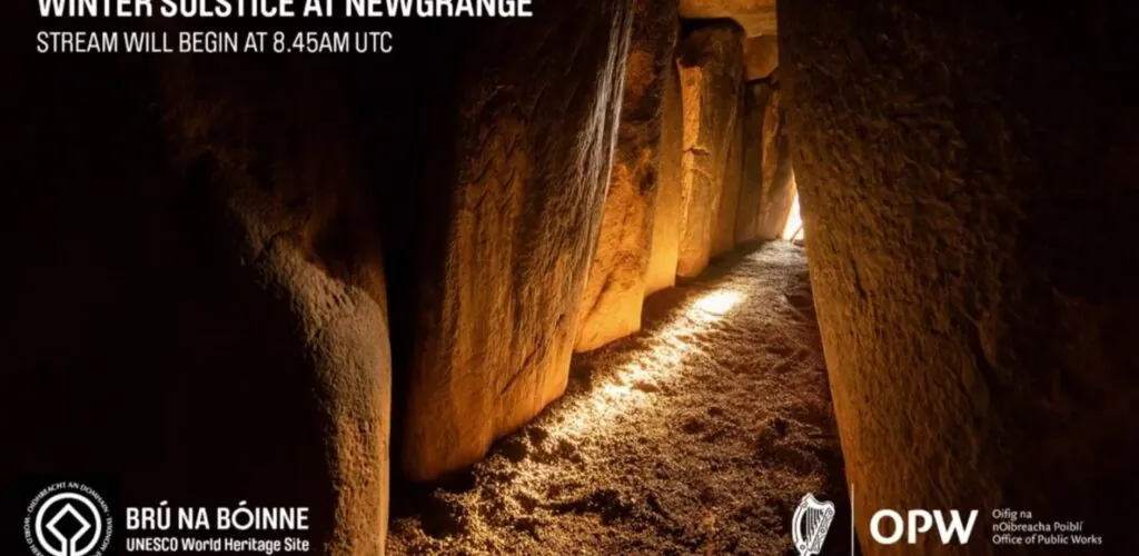 Winter solstice: Newgrange was bathed in light!