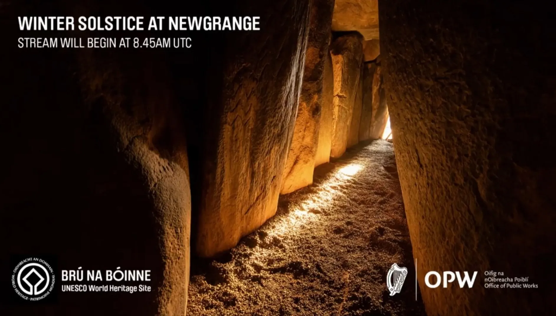 Newgrange, on the occasion of the winter solstice