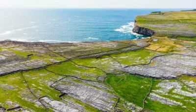 Stone walls in Ireland