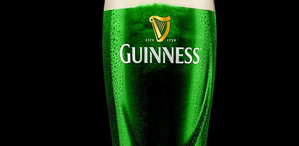 Guinness to permanently dye its beer green!