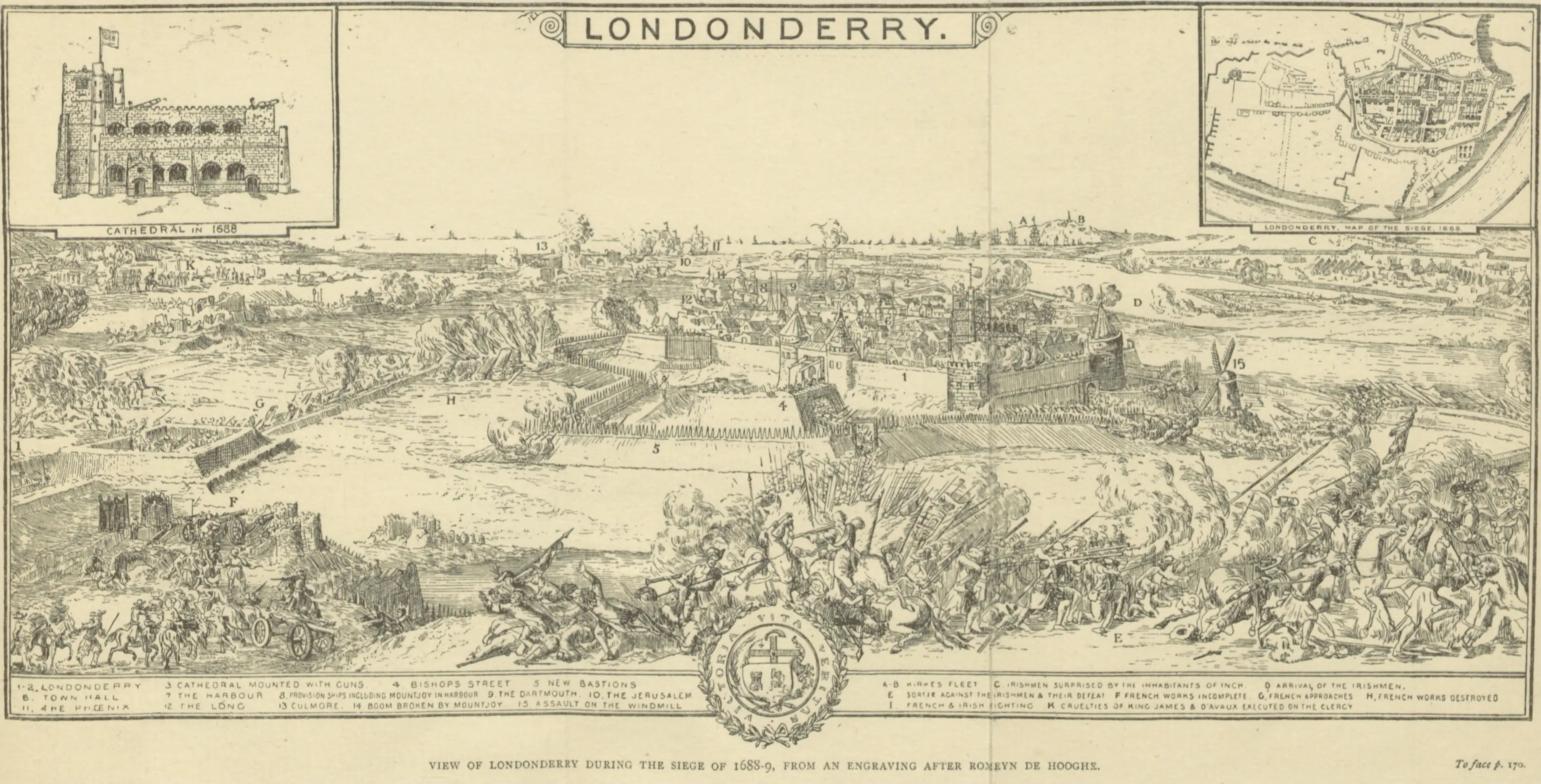 The siege of Derry (1689)