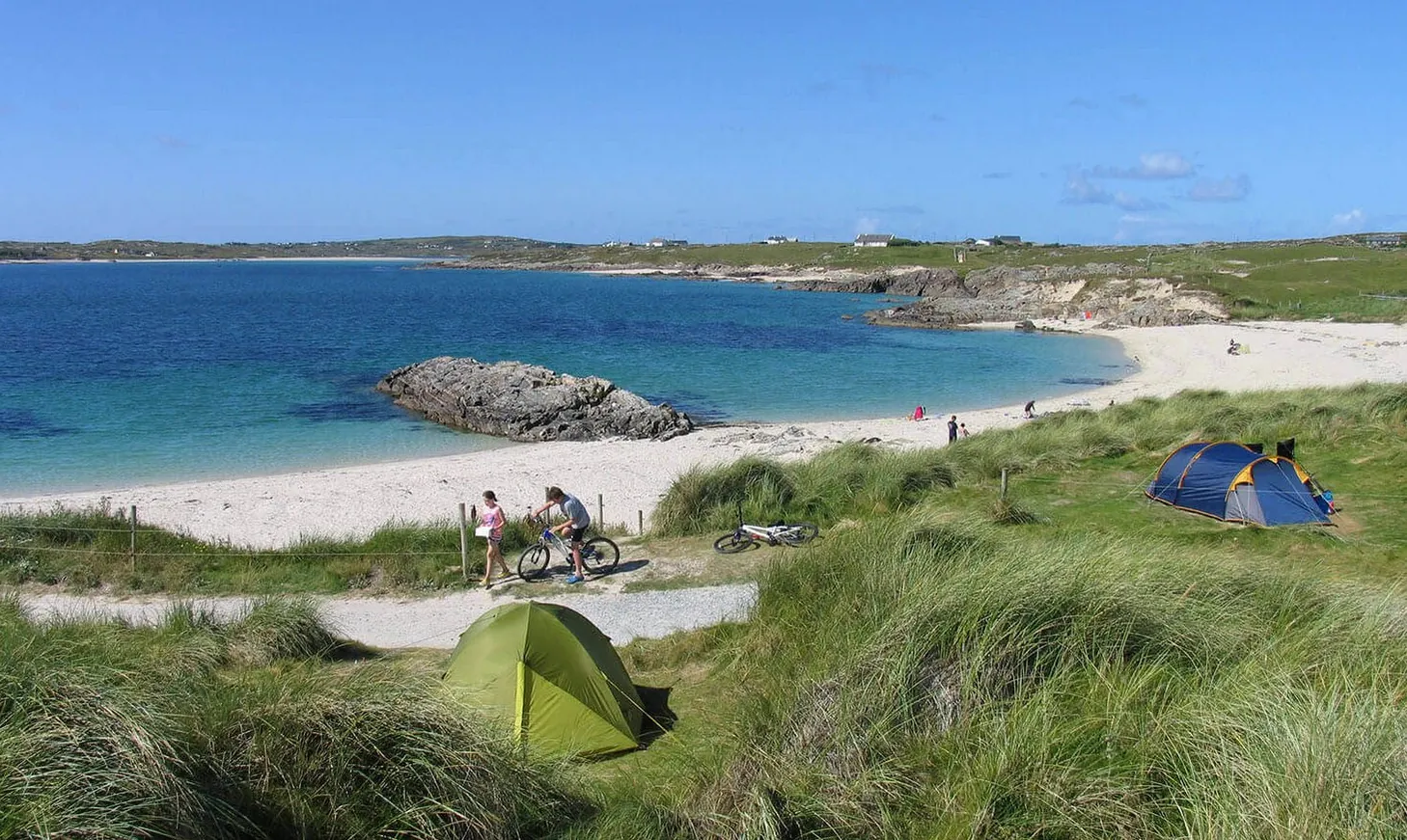 clifden eco beach camping caravanning park