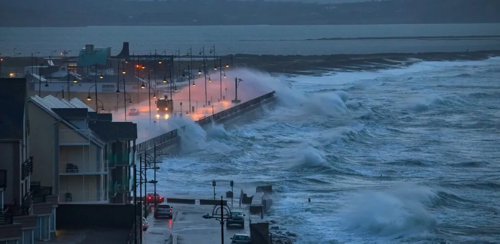 Storm Barra sweeps across Ireland