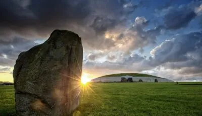 Newgrange 3 The prehistoric mound of Newgrange in County Meath