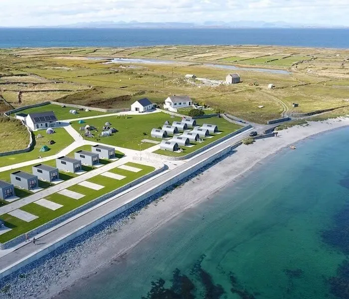 aran islands camping glamping