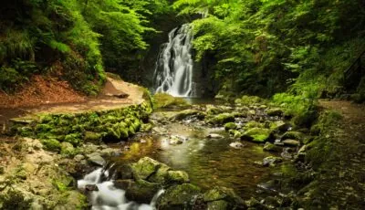 glenoe waterfall