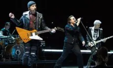 U2 in concert with Bono and The Edge - Paul Jones - cc