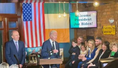 joe biden irlande