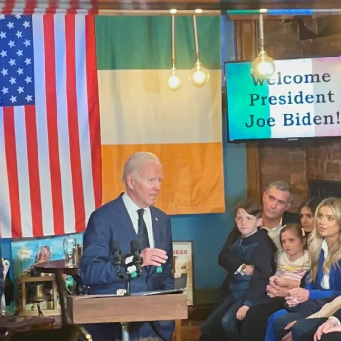 joe biden irlande