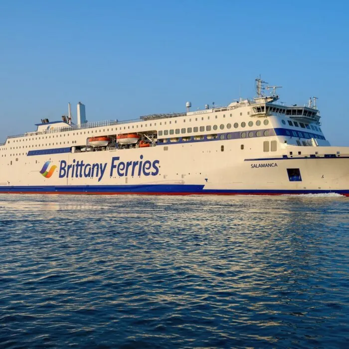 Brittany Ferries' Salamanca ferry operates from Cherbourg to Rosslare and also from Bilbao to Rosslare - © BRITTANY FERRIES