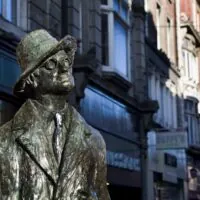 Statue de James Joyce, père du personnage de Leopold Bloom - © Dave Walsh