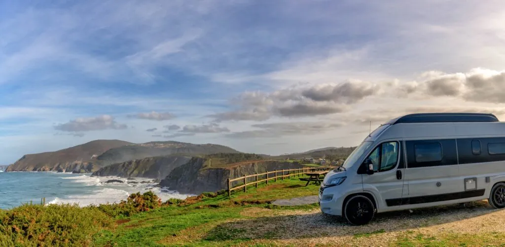 Campervan in Ireland