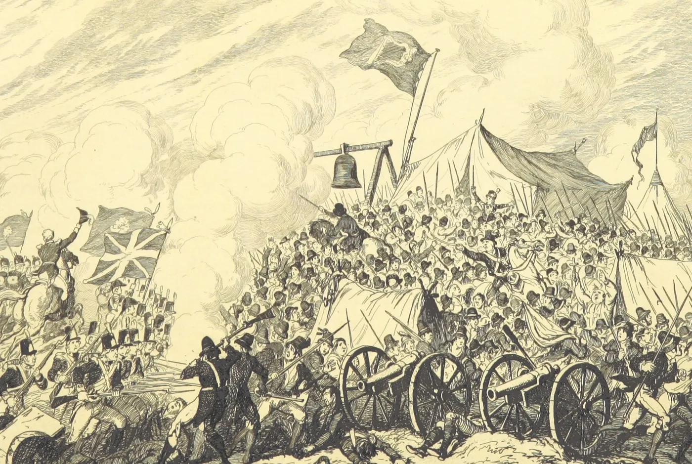 La Bataille de Vinegar Hill (1798) - Public Domain