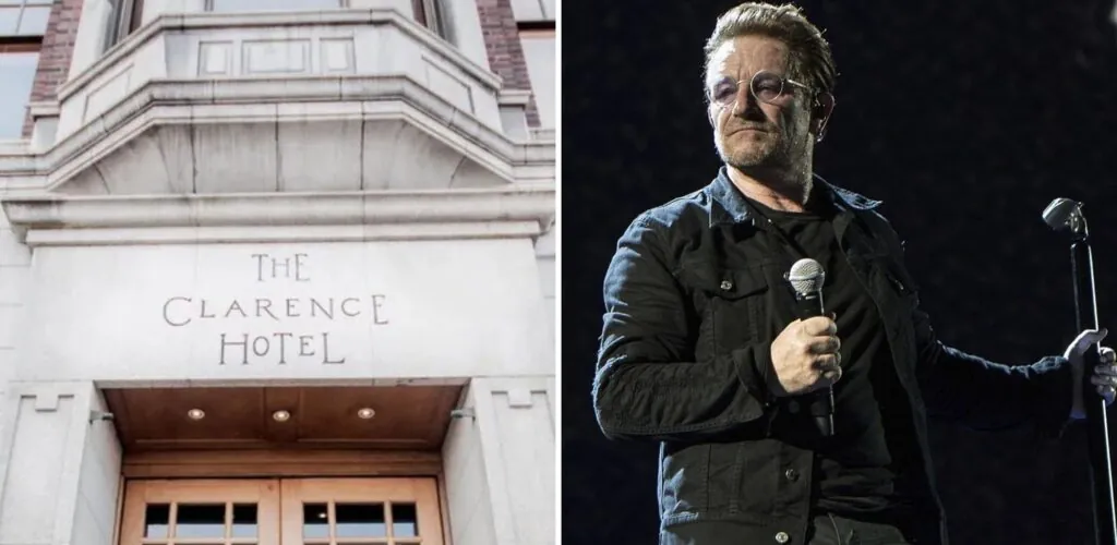 Bono and The Edge sell their hotel “The Clarence” in Dublin
