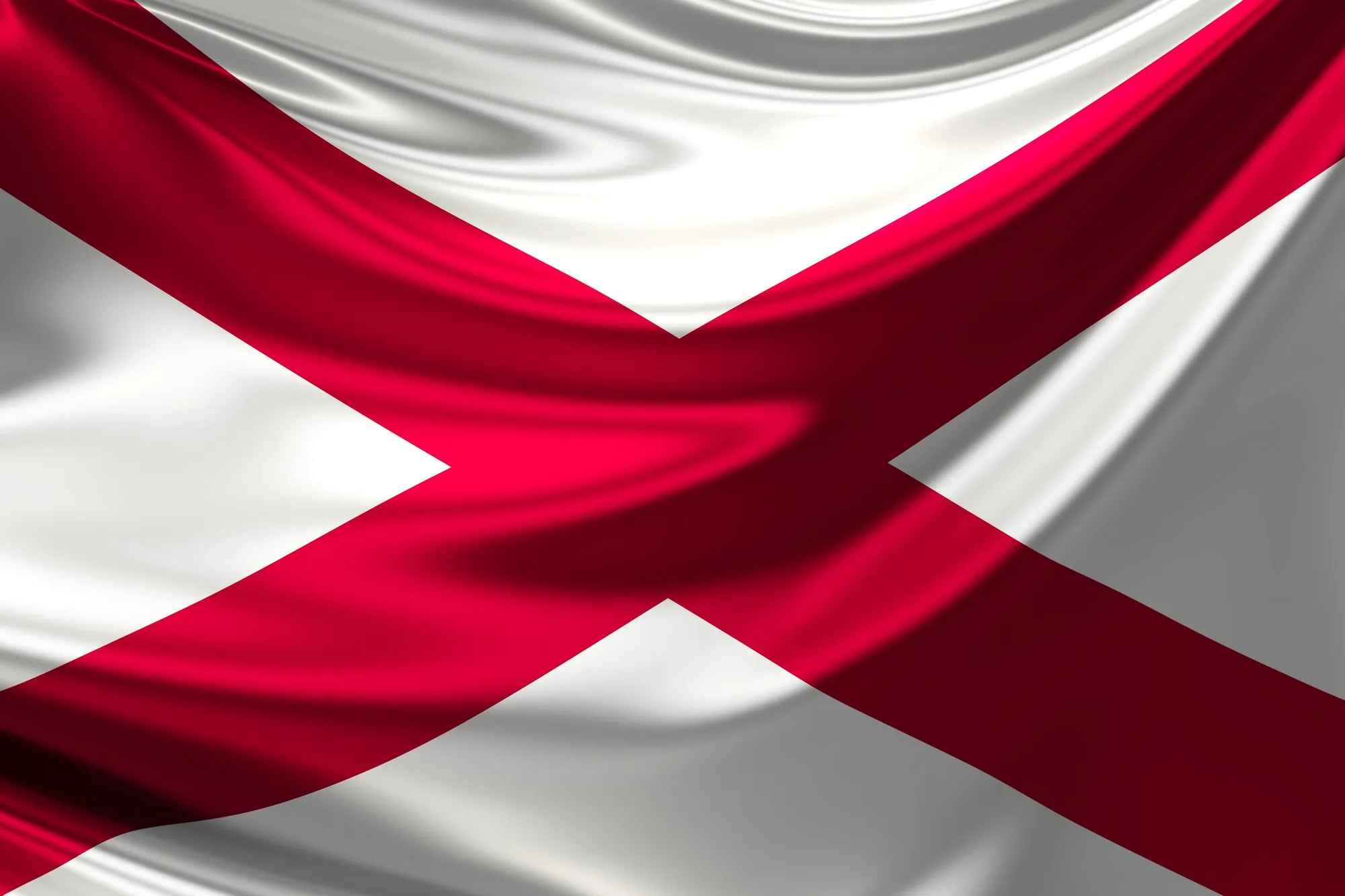 Drapeau : Croix de Saint Patrick -  gilbertc