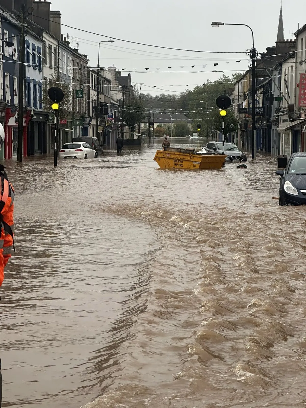 Midleton inondée