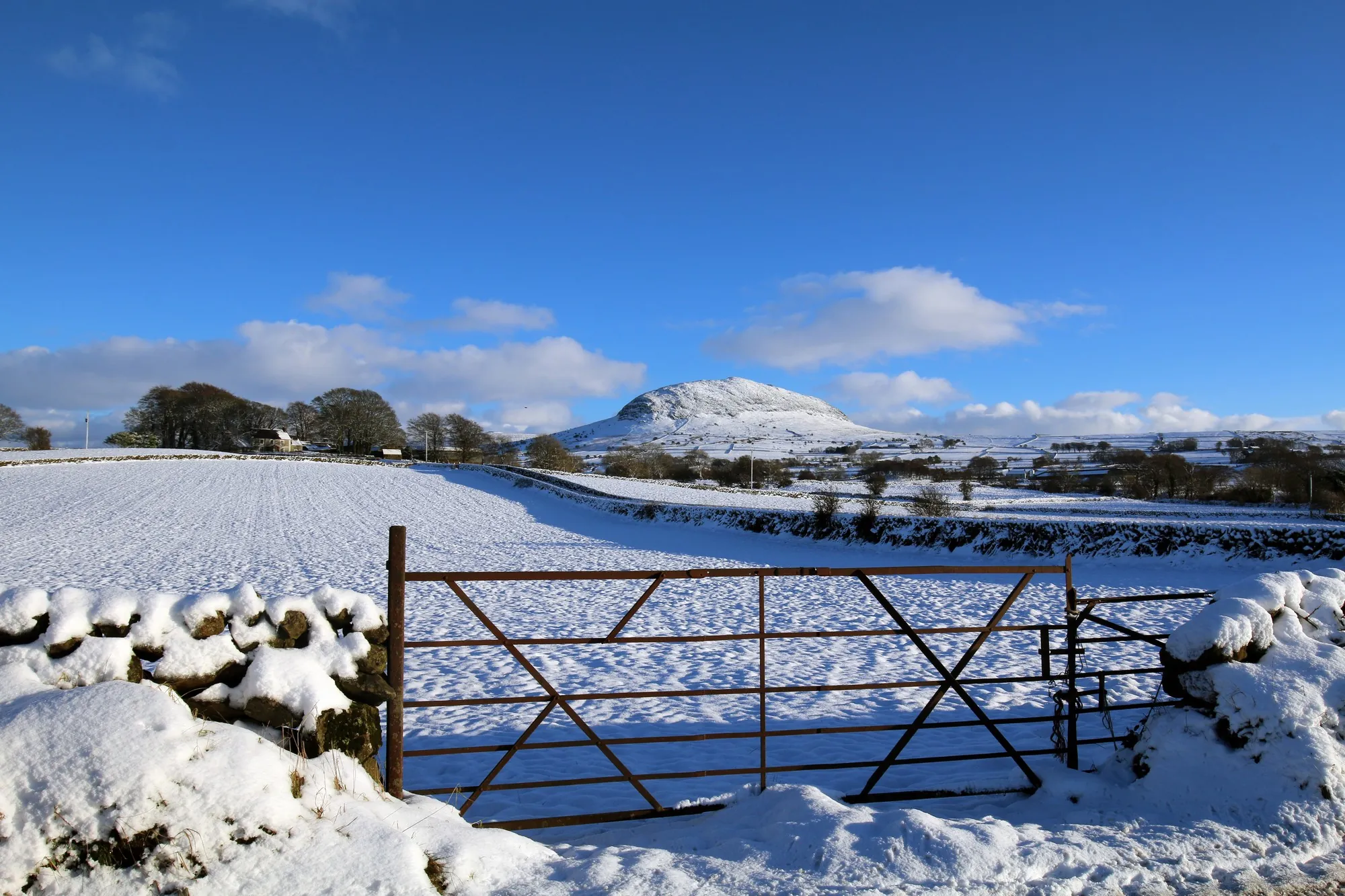 Slemish Mountain in the snow - © Creative Landscapes
