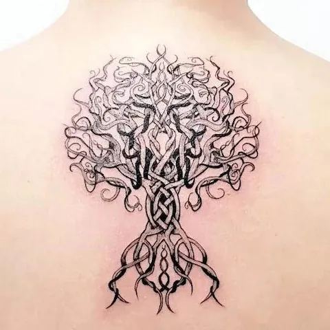 Irish tattoos: the most inspiring ideas 20 Tattoo Tree of Life