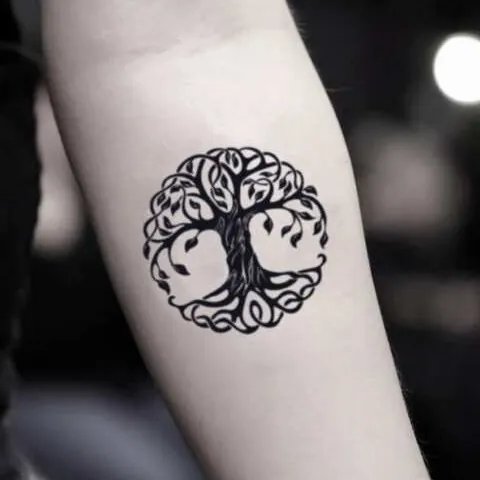 Irish tattoos: the most inspiring ideas 19 Tattoo Tree of Life