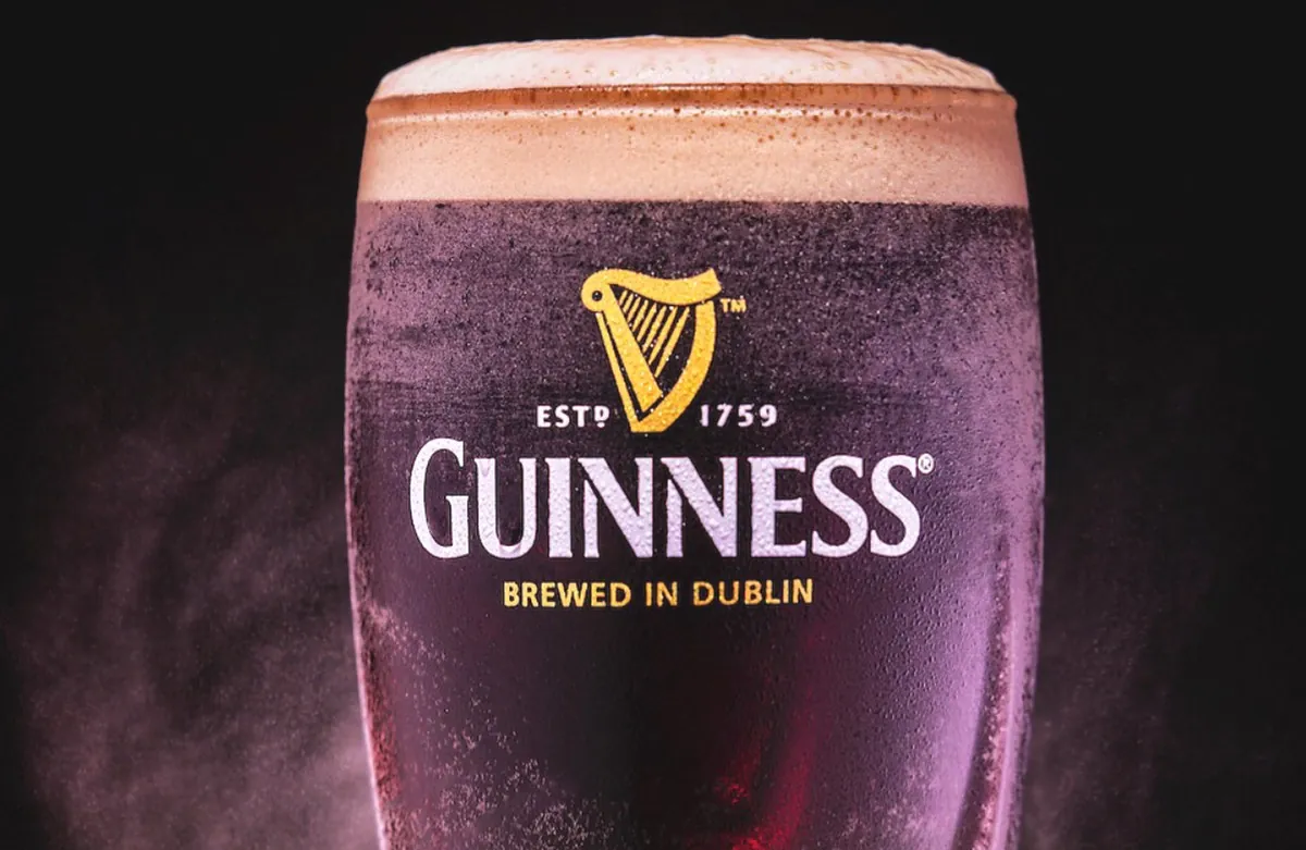 The Black and Black cocktail - https://shaunlang.com/guinness