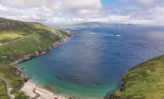 Aerial view of Keem Bay on Achill Island - © Big Style Media - Fáilte Ireland