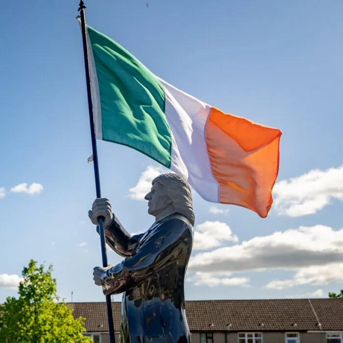 Bobby Sands statue - @PolDeBuitleir (X)