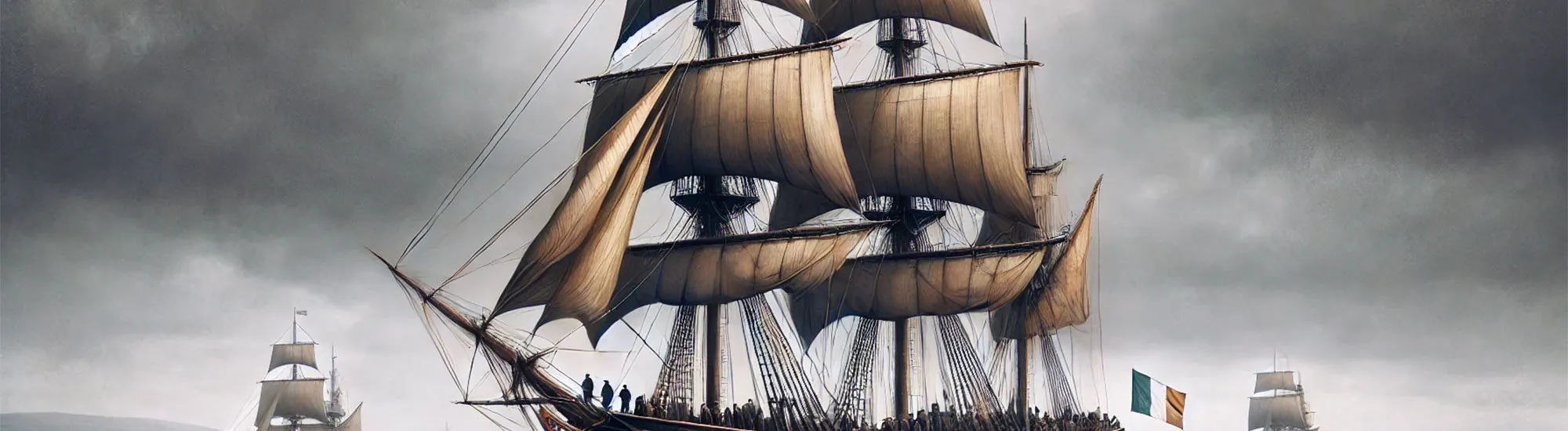 The coffin ships of the Great Famine