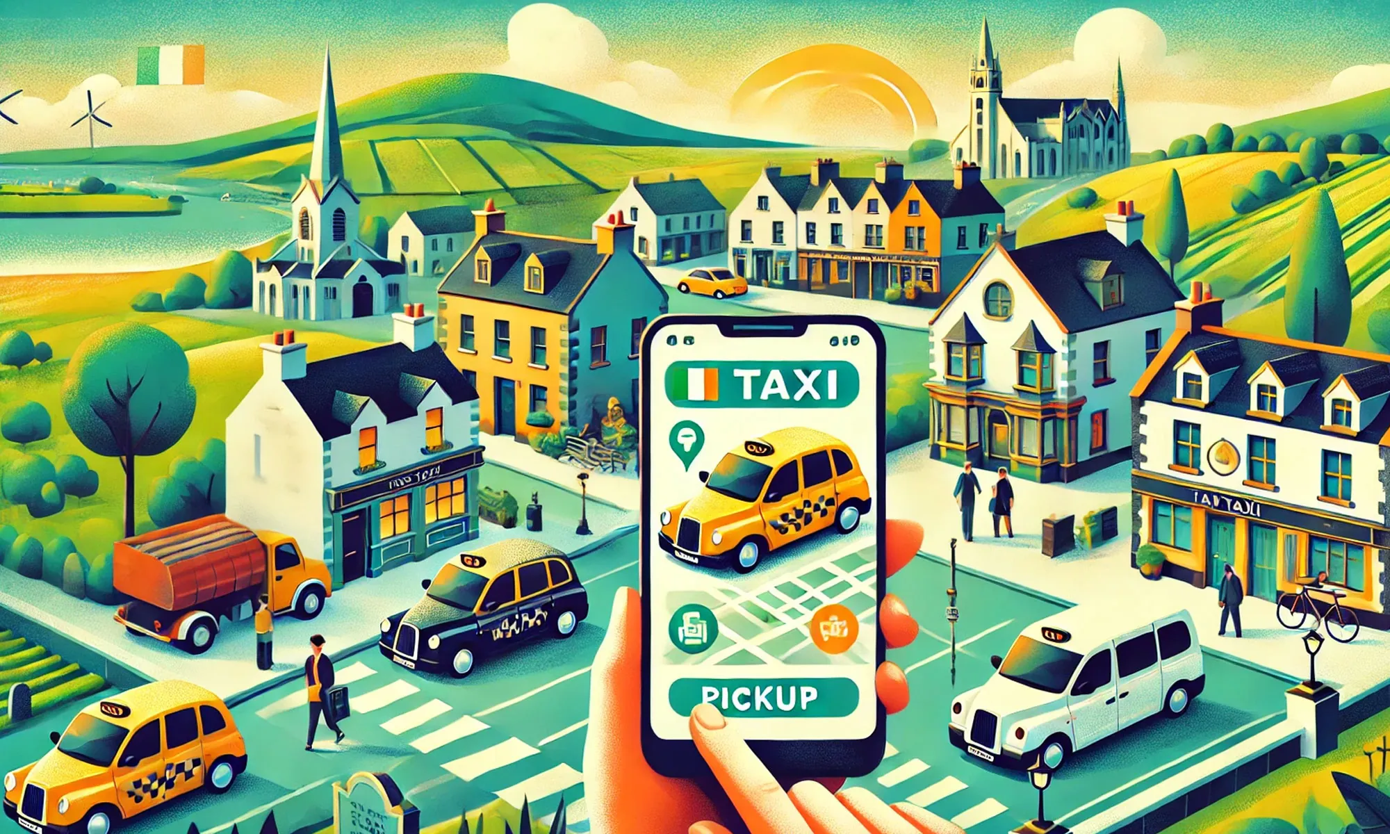 Voyagez en Taxi en Irlande - Go to Ireland.com