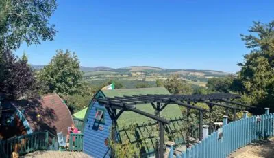 Glamping in the 2nd Field