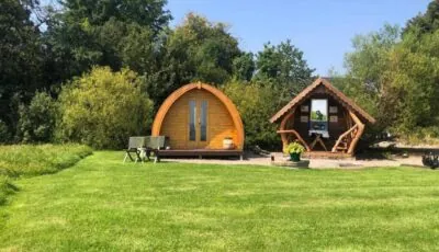 River View Log Cabin Pod - 5 star Glamping Experience