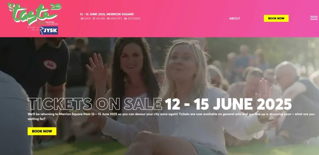 Taste of Dublin 2025: the gourmet festival not to be missed!