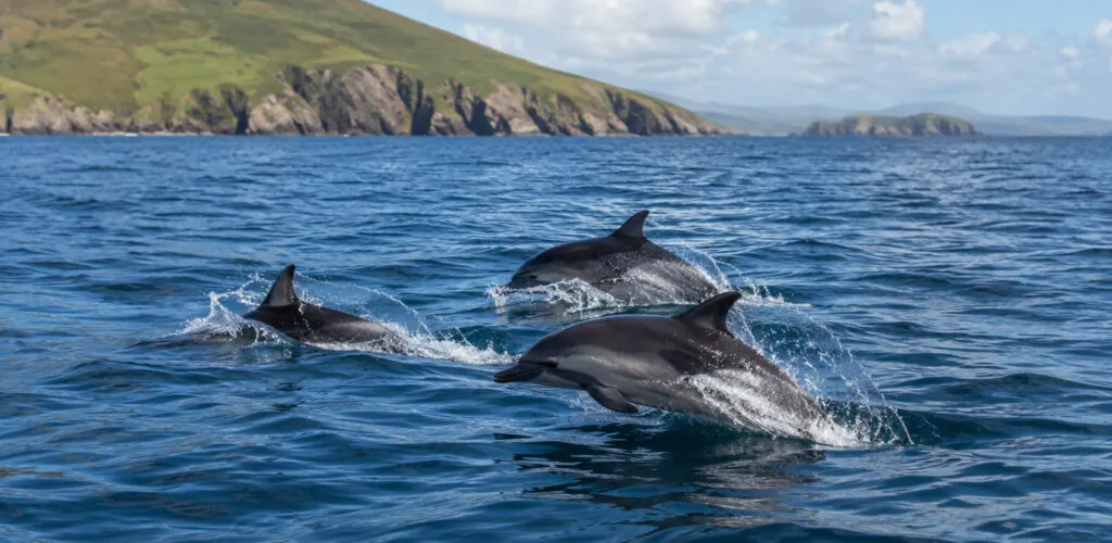 In Ireland, 12 dolphins stranded on a beach saved by a remarkable rescue effort