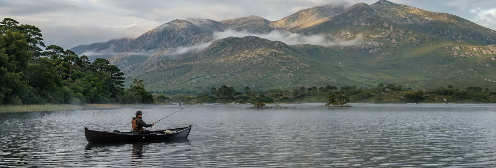 Fishing on the Lakes of Killarney