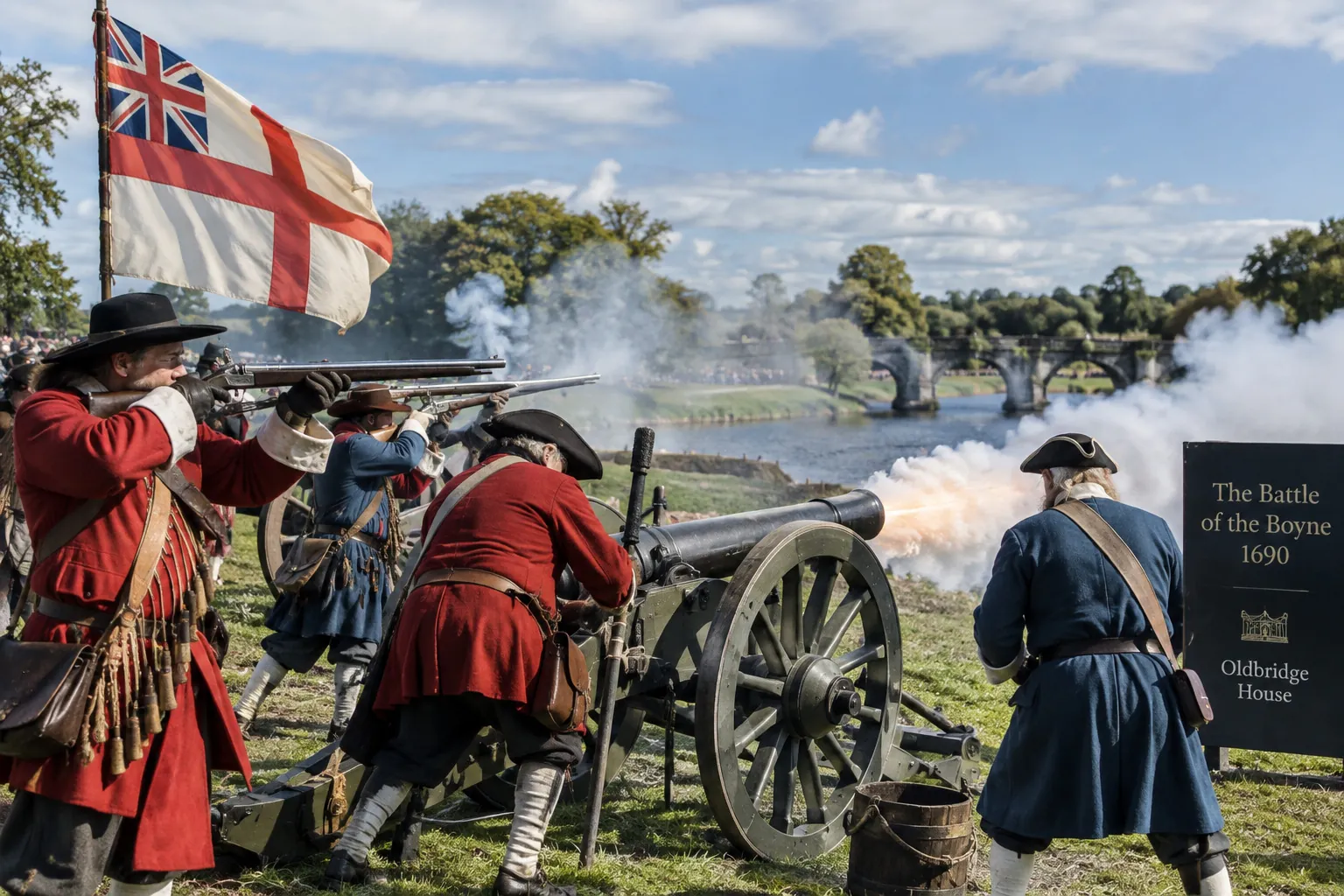 Reconstitution de la bataille de la Boyne – Guide-Irlande.com