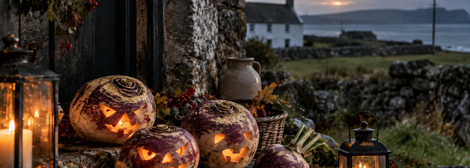 Carved Turnips in Ireland: Halloween Before Pumpkins
