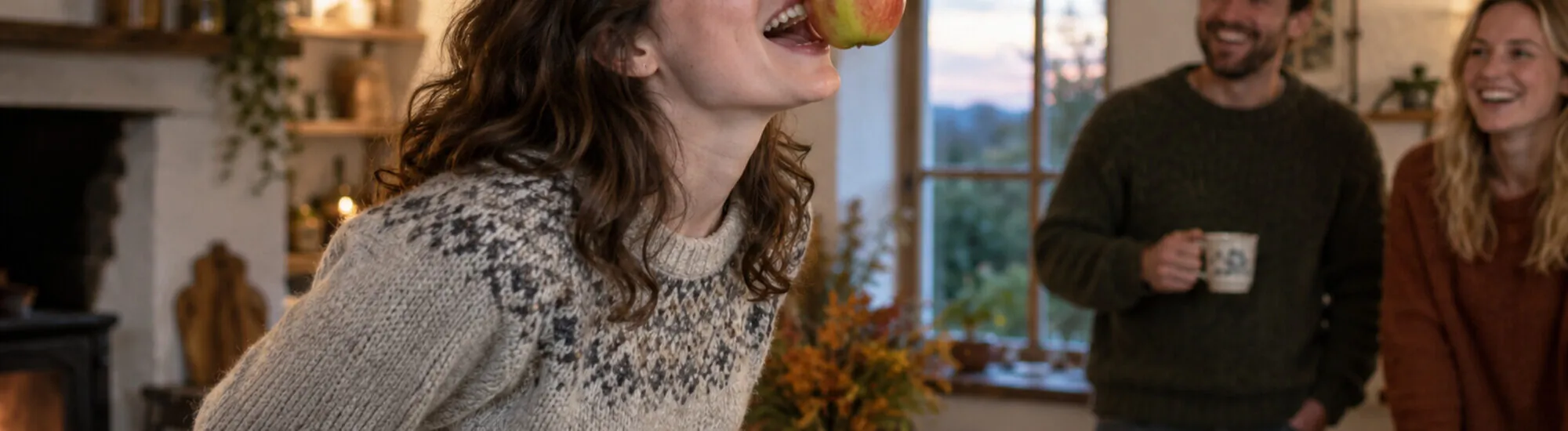 Snap apple: the Irish Halloween game with a mischievous bite