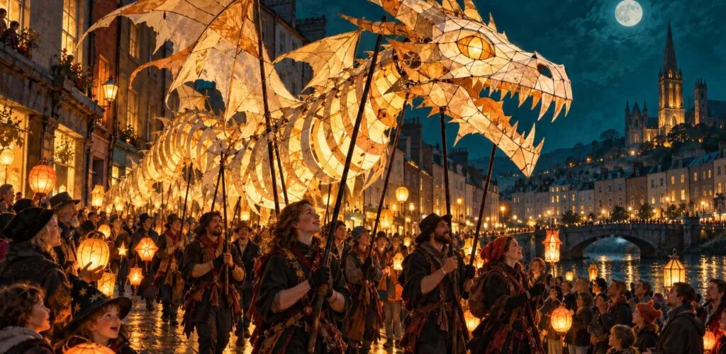 An eleven-metre dragon will make its way through Cork for Halloween